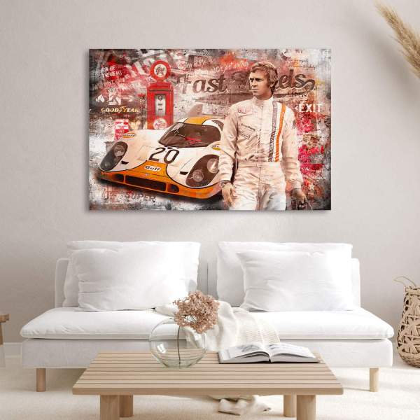 Porsche Leinwandbilder von Ron Danell