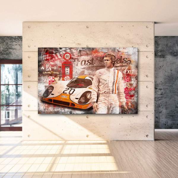 Porsche Leinwandbilder von Ron Danell