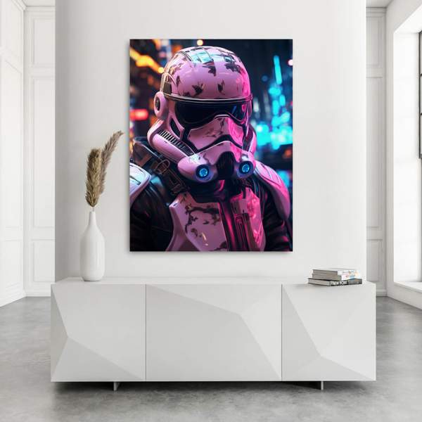 Stormtrooper Wandbild Kunstgestalten24