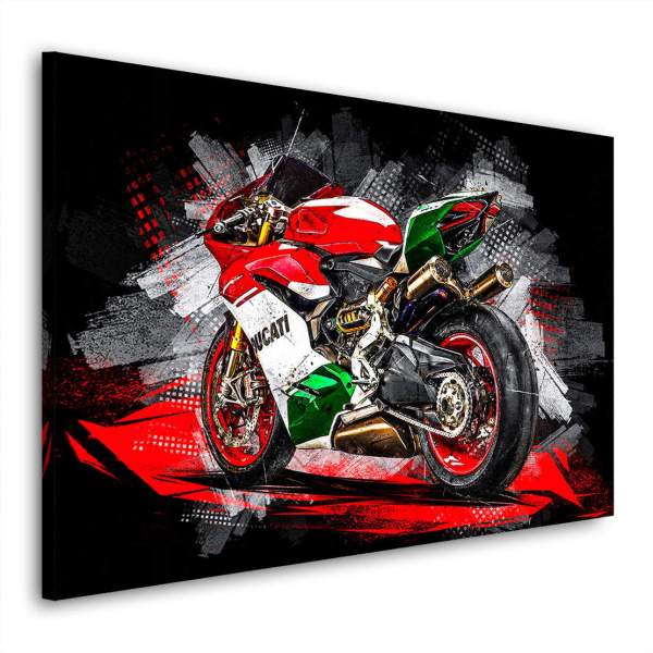 Ducati Panigale Superleggera Leinwandbild