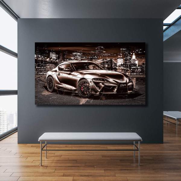 Toyota Wandbild von Kunstgestalten24