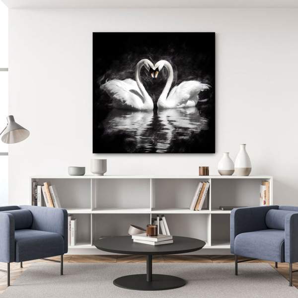 Tier Wandbild von Kunstgestalten24