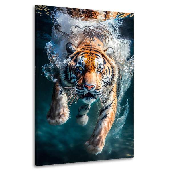 Tier Leinwandbild von Kunstgestalten24