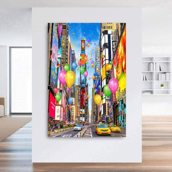 New York Leinwandbild von Ron Danell