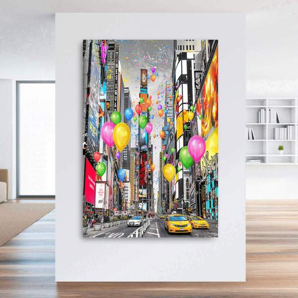 New York Leinwandbild von Ron Danell