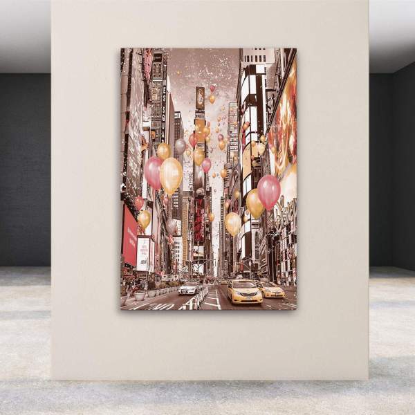 New York Leinwandbild von Ron Danell