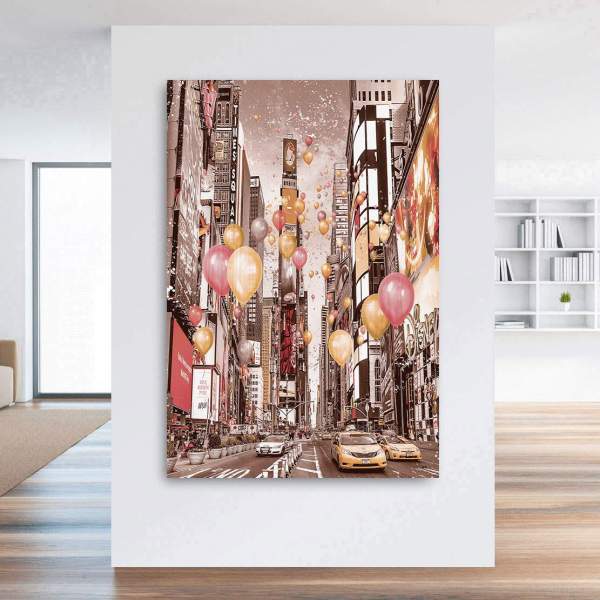 New York Leinwandbild von Ron Danell