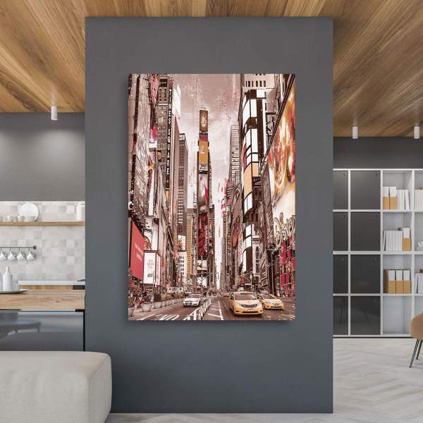 New York Leinwandbild von Ron Danell