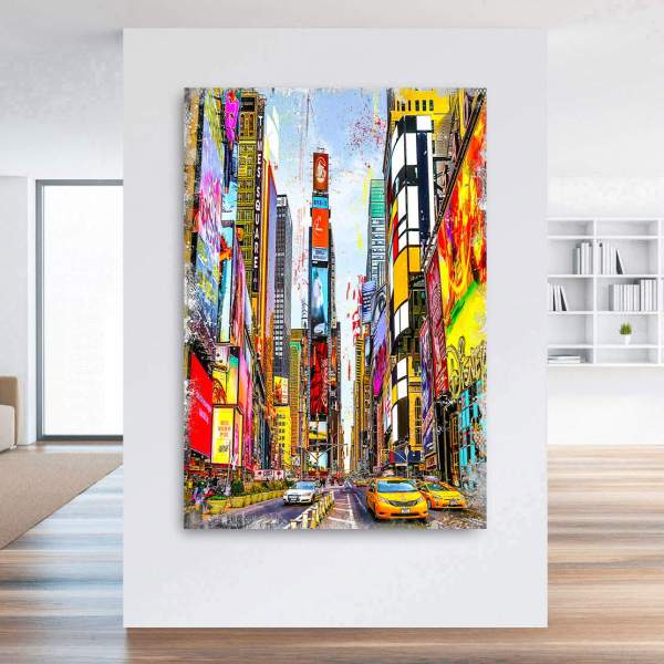 New York Leinwandbild von Ron Danell