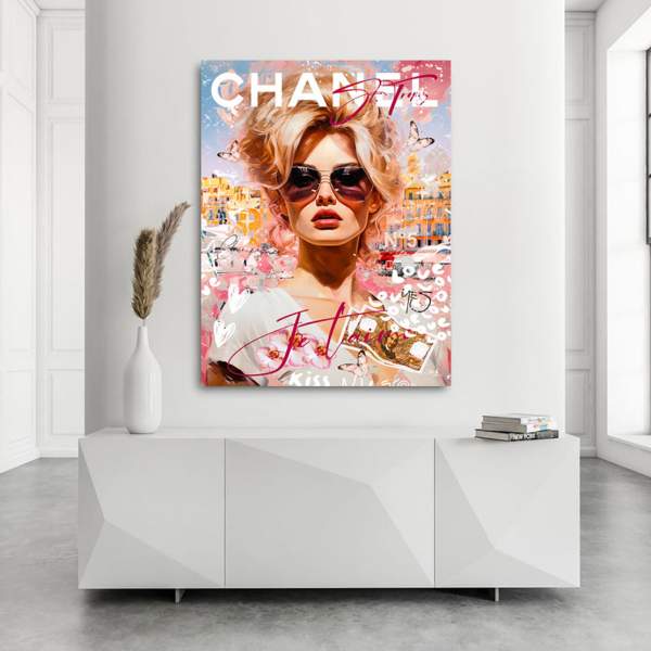 Pop Art Wandbild Kunstgestalten24