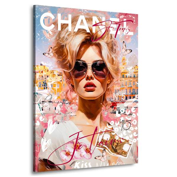 Pop Art Wandbild Kunstgestalten24