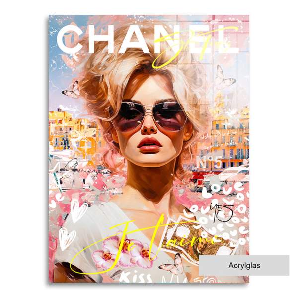 Pop Art Wandbild Kunstgestalten24