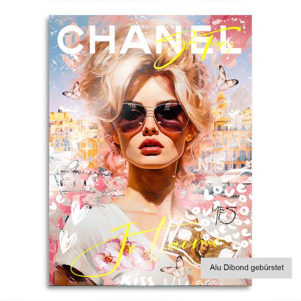 Pop Art Wandbild Kunstgestalten24