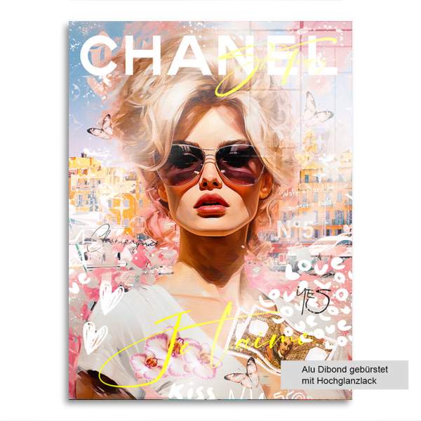 Pop Art Wandbild Kunstgestalten24