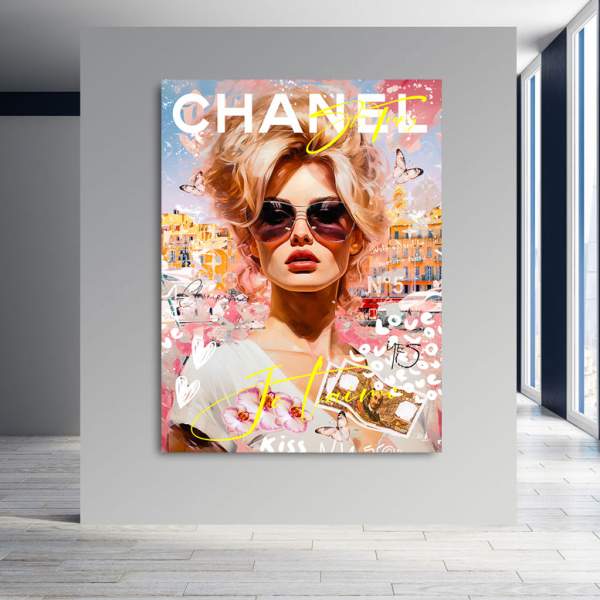 Pop Art Wandbild Kunstgestalten24