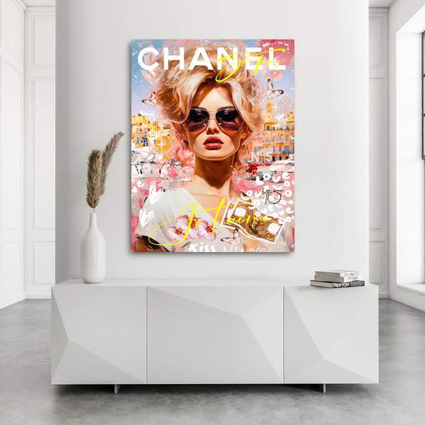 Pop Art Wandbild Kunstgestalten24