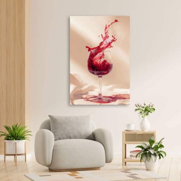 Wein Wandbild Kunstgestalten24