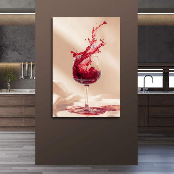 Wein Wandbild Kunstgestalten24