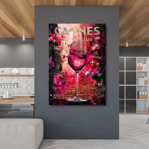 Cannes Lifestyle Wandbild