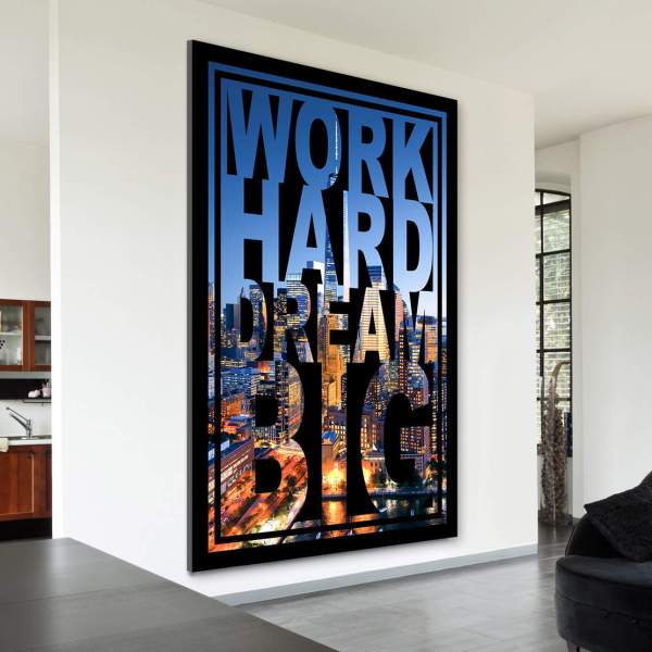 Acrylglasbild-Erfolg-Wandbild