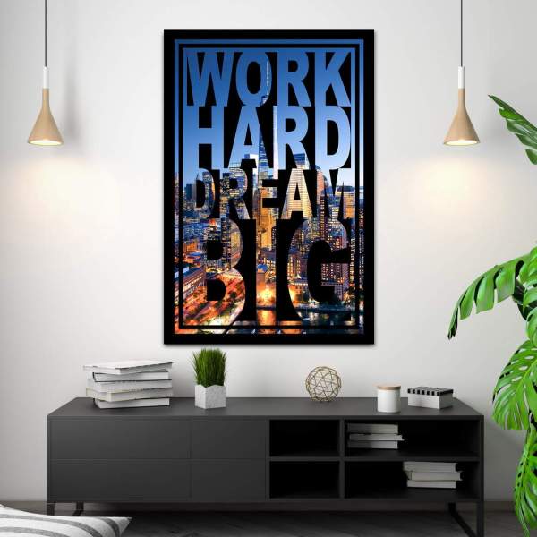 Acrylglasbild-Erfolg-Wandbild