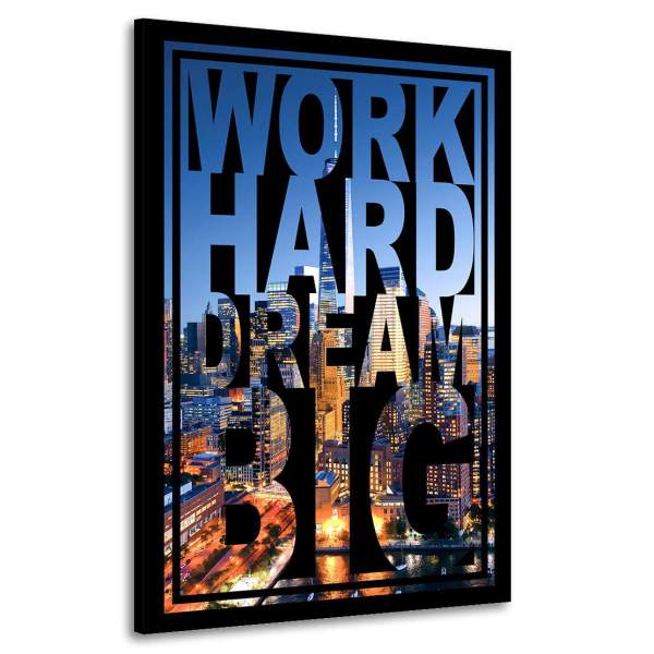 Acrylglasbild-Erfolg-Wandbild