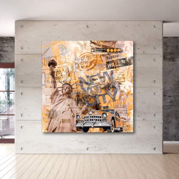 Amerika Vintage Wandbild Ron Danell