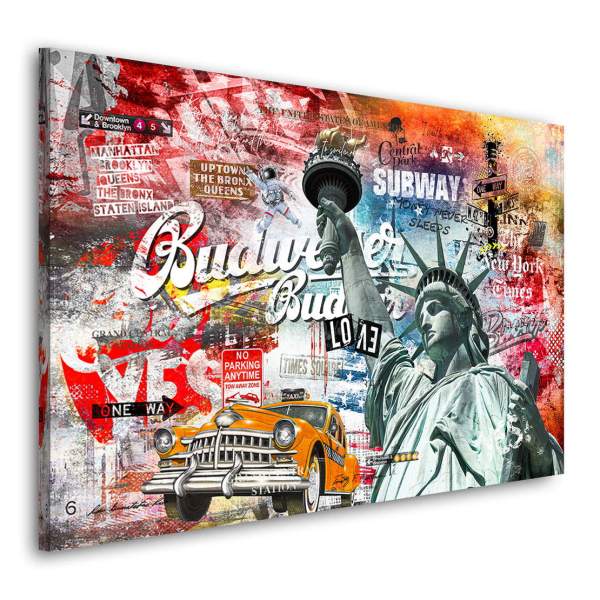 New York Leinwandbild von Ron Danell