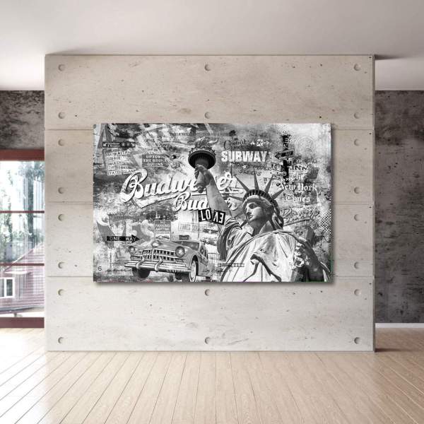 New York Leinwandbild von Ron Danell