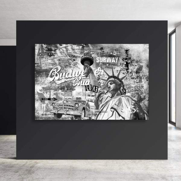New York Leinwandbild von Ron Danell