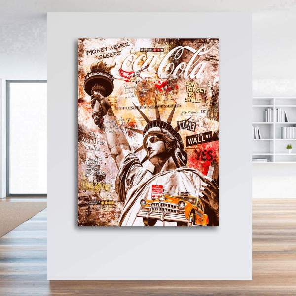 New York Wandbild Kunstgestalten24