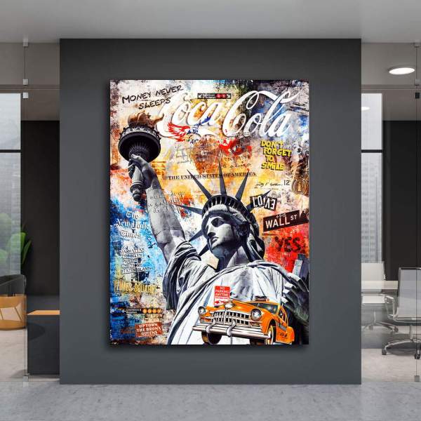 New York Wandbild Kunstgestalten24