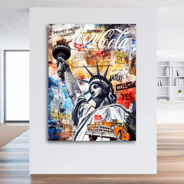 New York Wandbild Kunstgestalten24