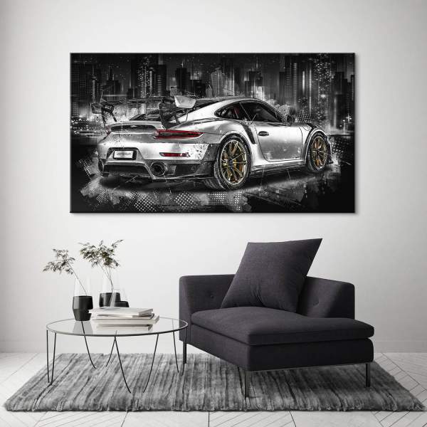 Leinwandbild Porsche GT2