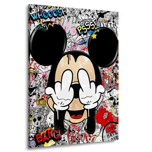 Mickey Leinwandbild von Kunstgestalten24