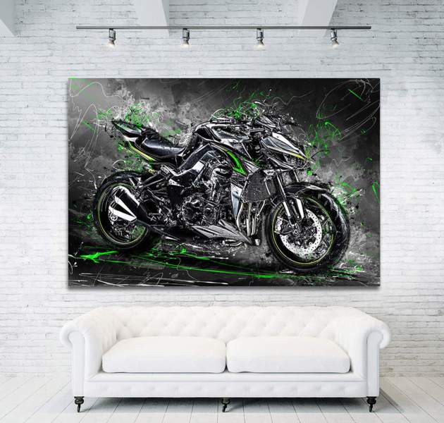 Kawasaki Z1000 Poster