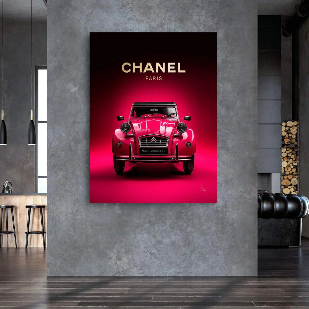 Chanel Art Wandbild Kunstgestalten24 Chanel Art Wandbild Kunstgestalten24
