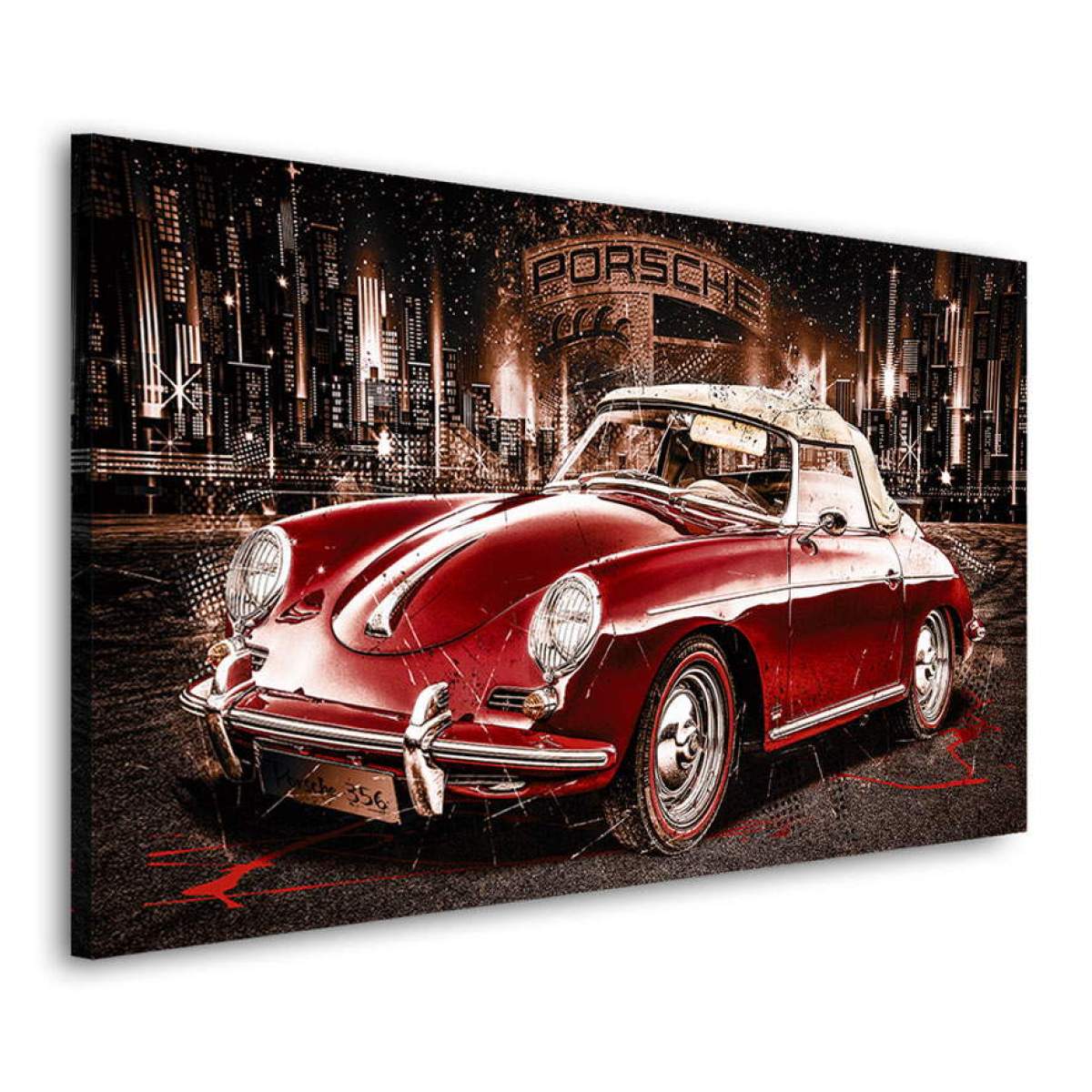 Wandbild Porsche Speedster Kunstgestalten24