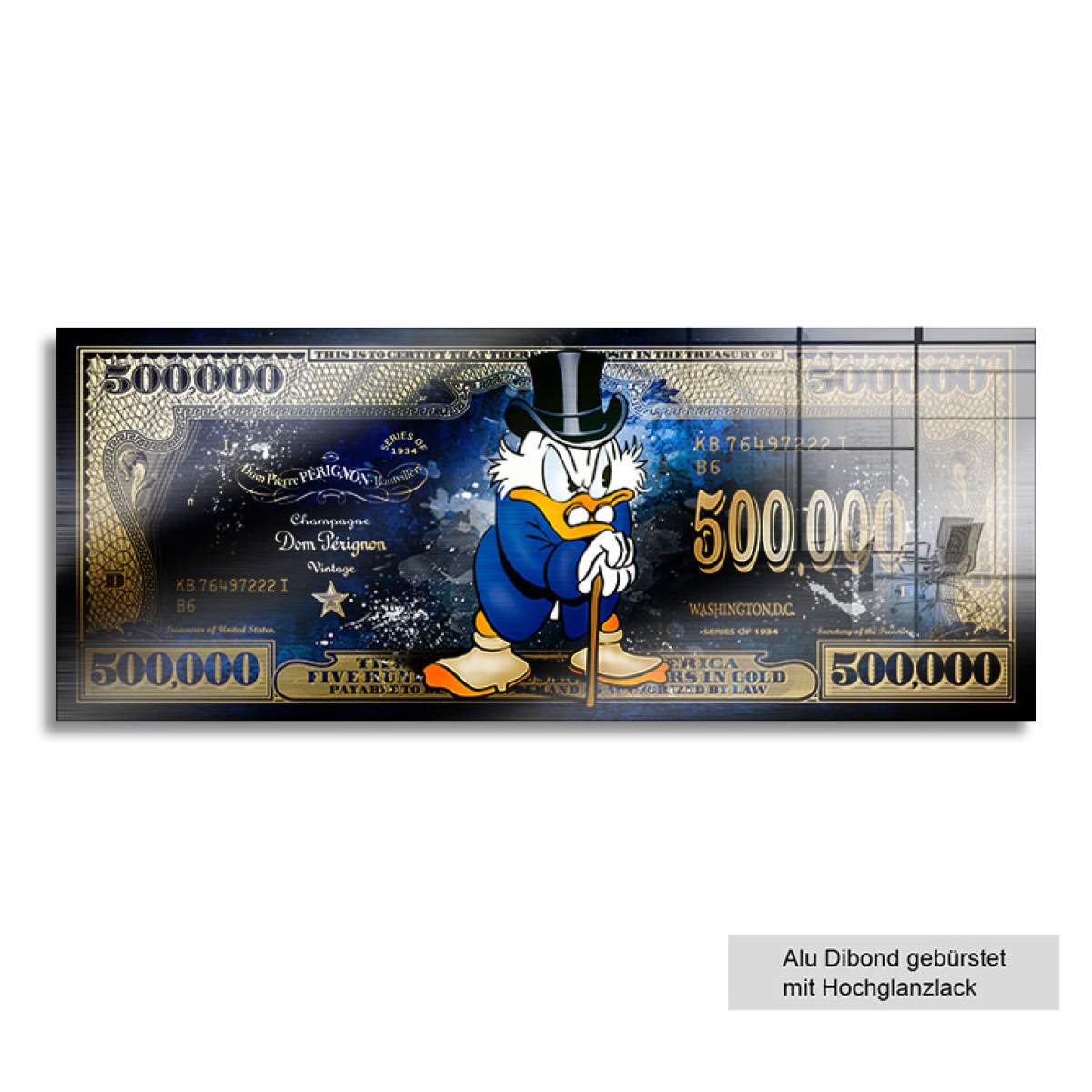 Pop Art Wandbild von Kunstgestalten24