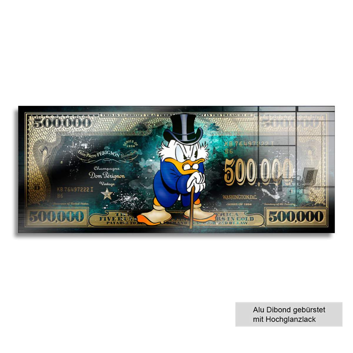 Pop Art Wandbild von Kunstgestalten24