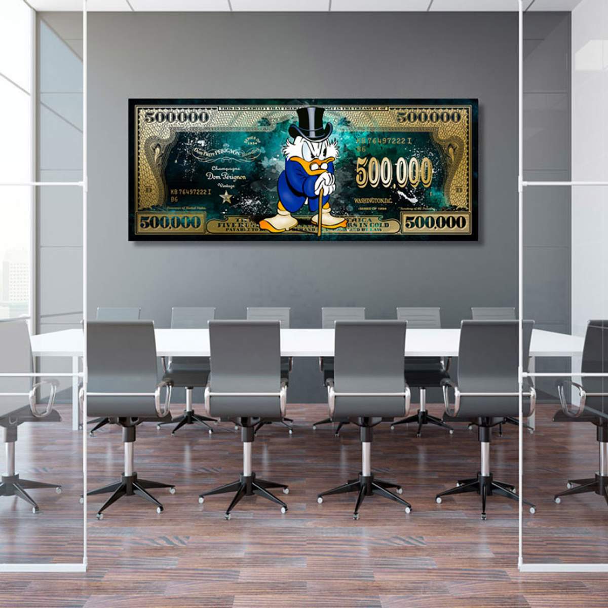 Pop Art Wandbild von Kunstgestalten24