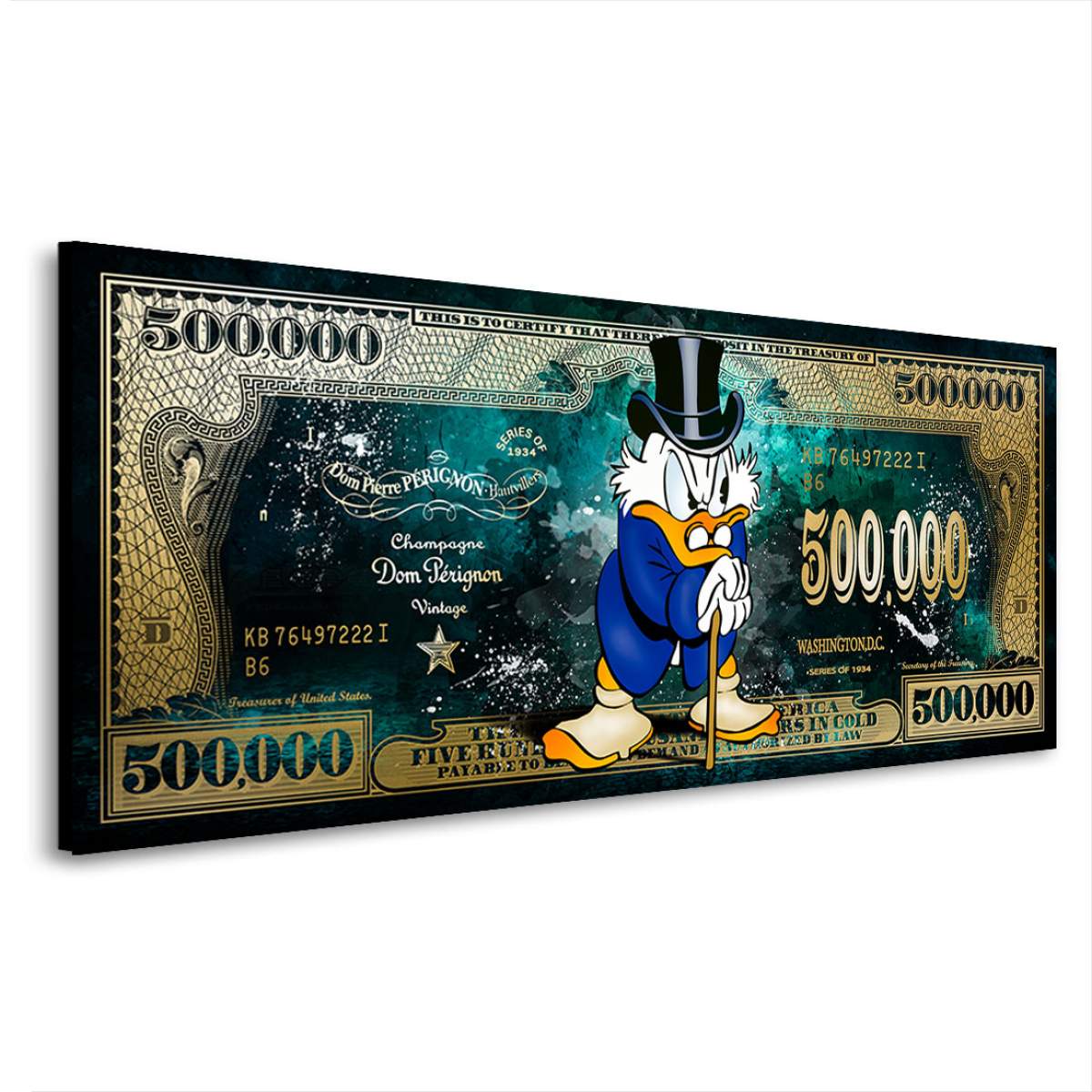 Pop Art Wandbild von Kunstgestalten24