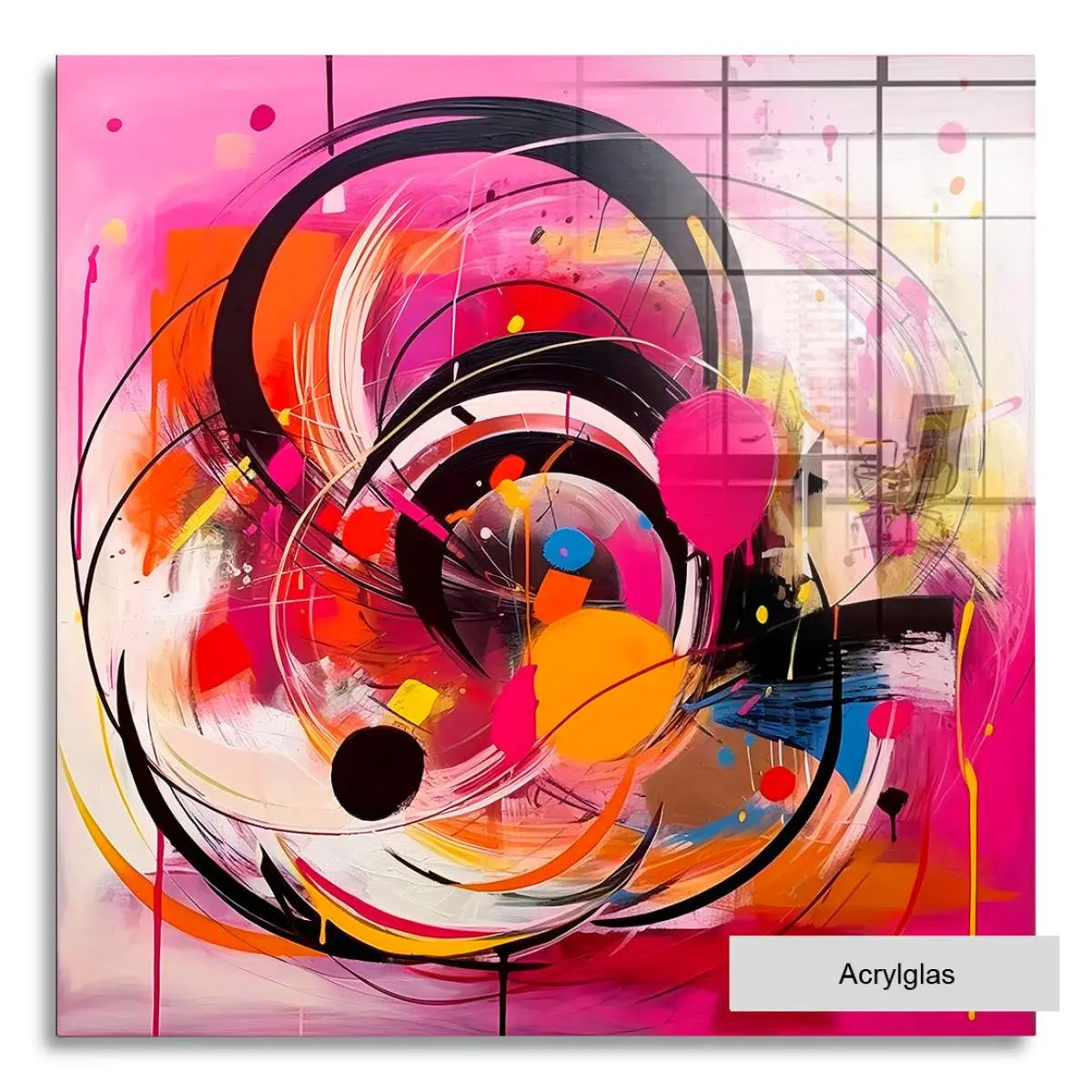 Abstraktes Wandbild von Kunstgestalten24 Abstraktes Wandbild von Kunstgestalten24