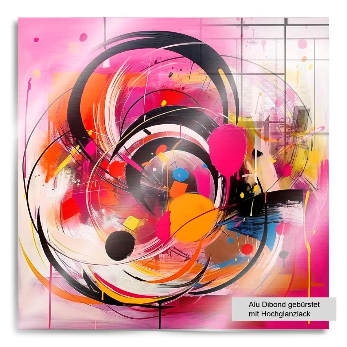 Abstraktes Wandbild von Kunstgestalten24 Abstraktes Wandbild von Kunstgestalten24
