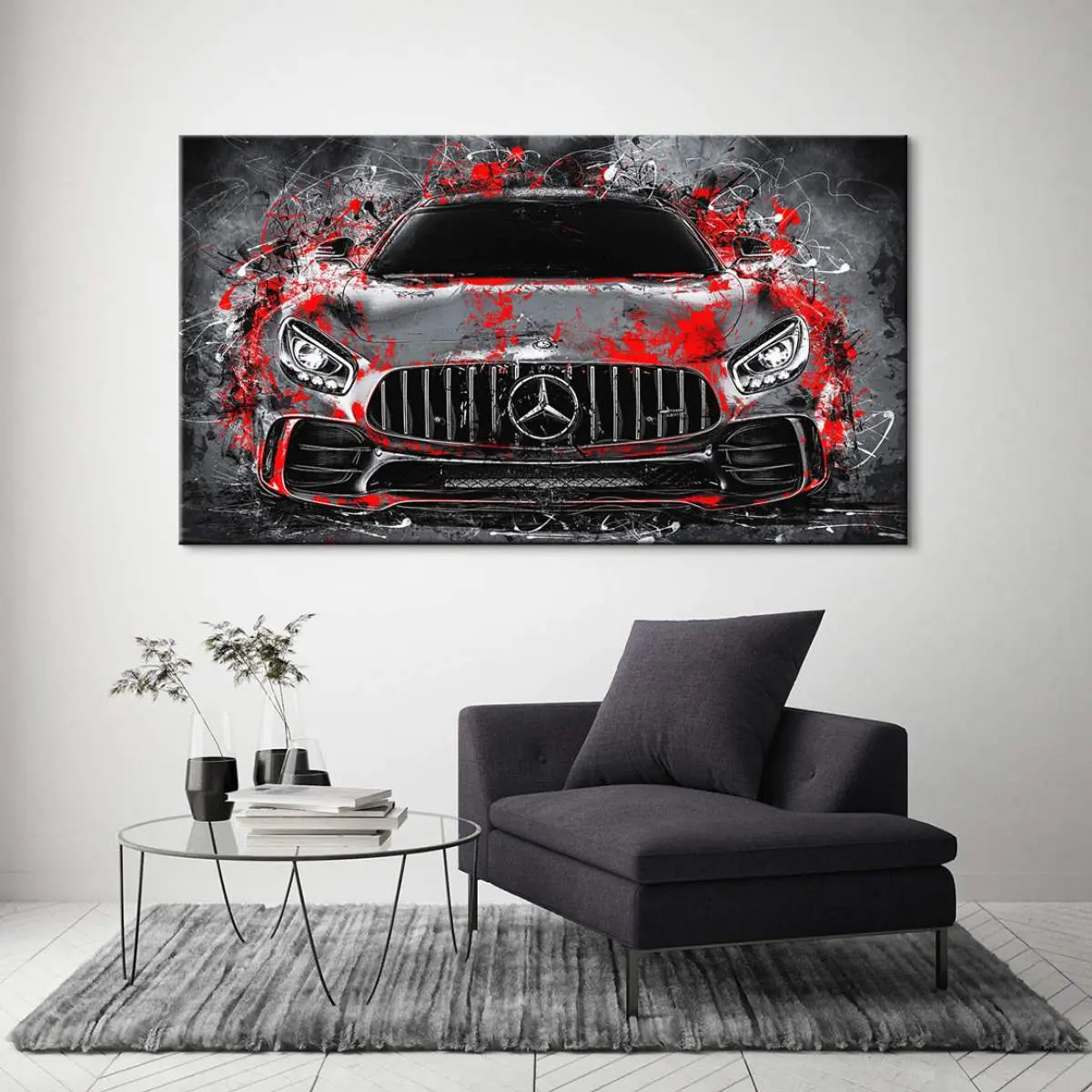 mercedes amg gt auf aludibond von roland menzel mercedes amg gt auf aludibond von roland menzel