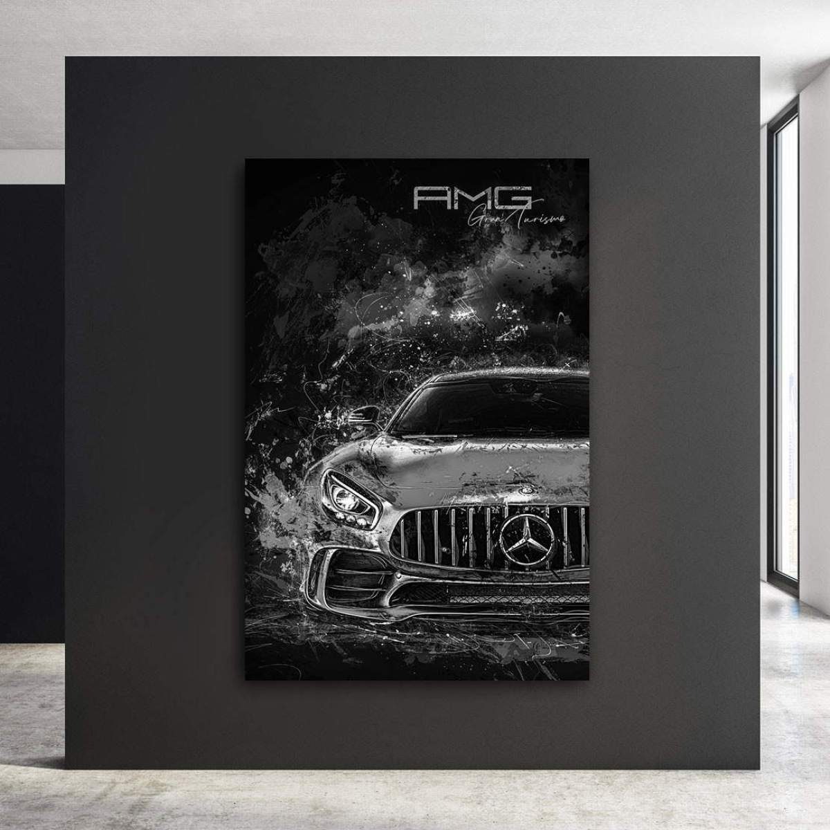 Wandbild AMG GT von Ron Danell