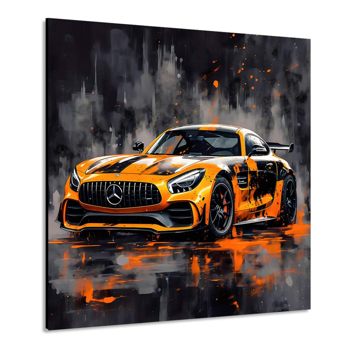 Auto Wandbild von Kunstgestalten24
