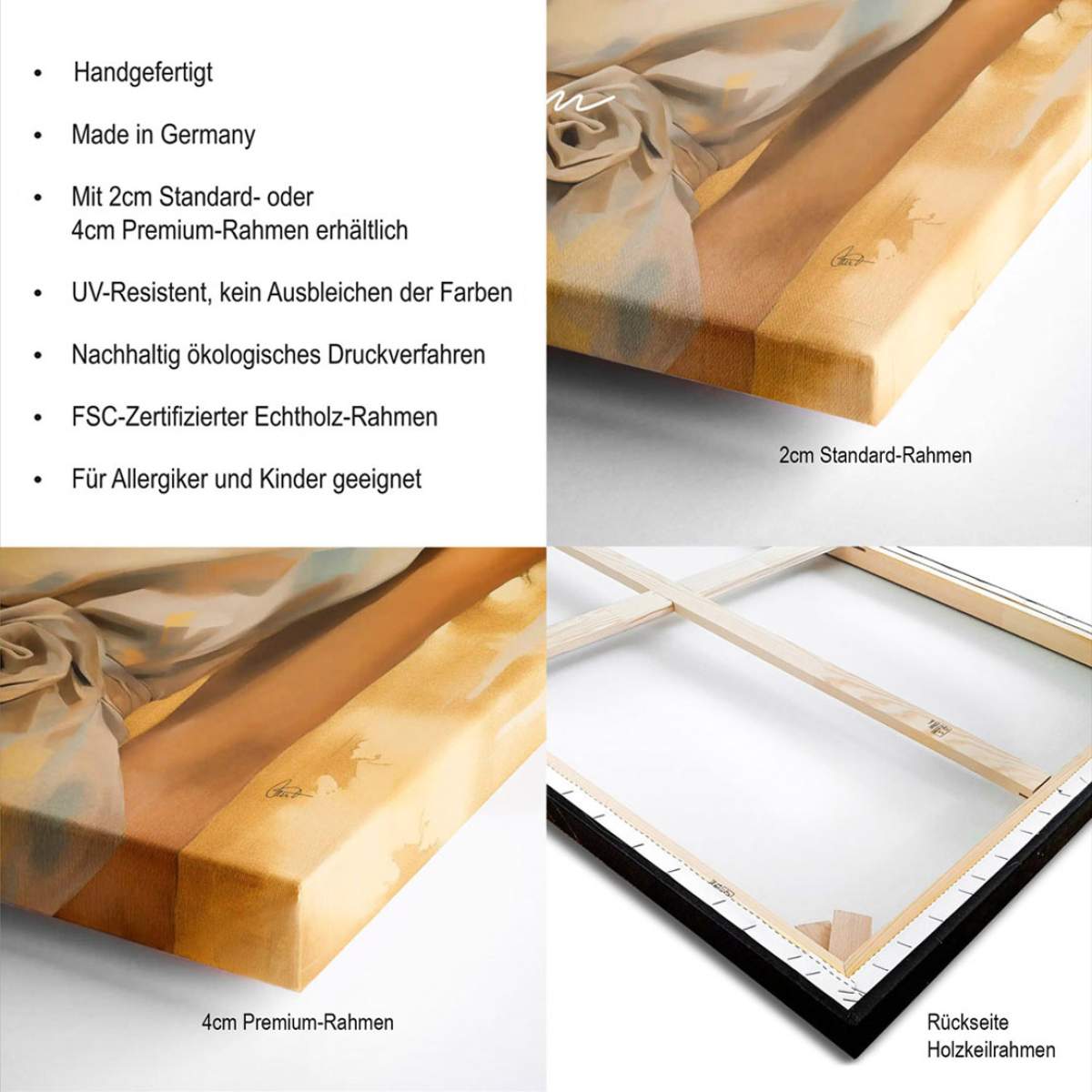 Midnight Noir Affair Wandbild