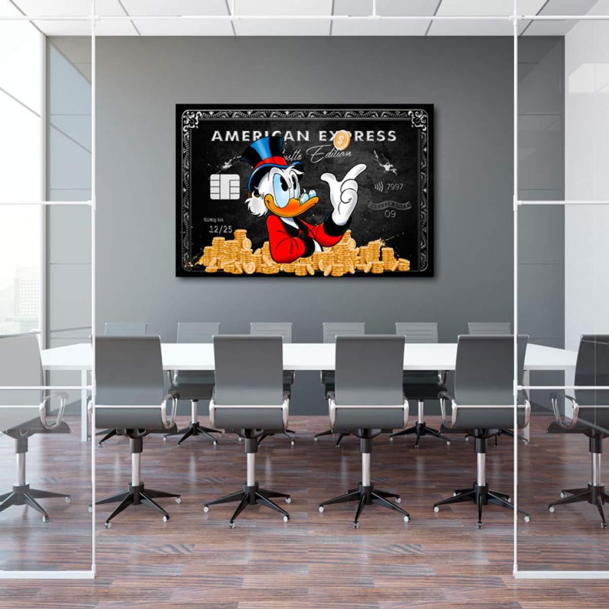 Comic Leinwandbild von Kunstgestalten24