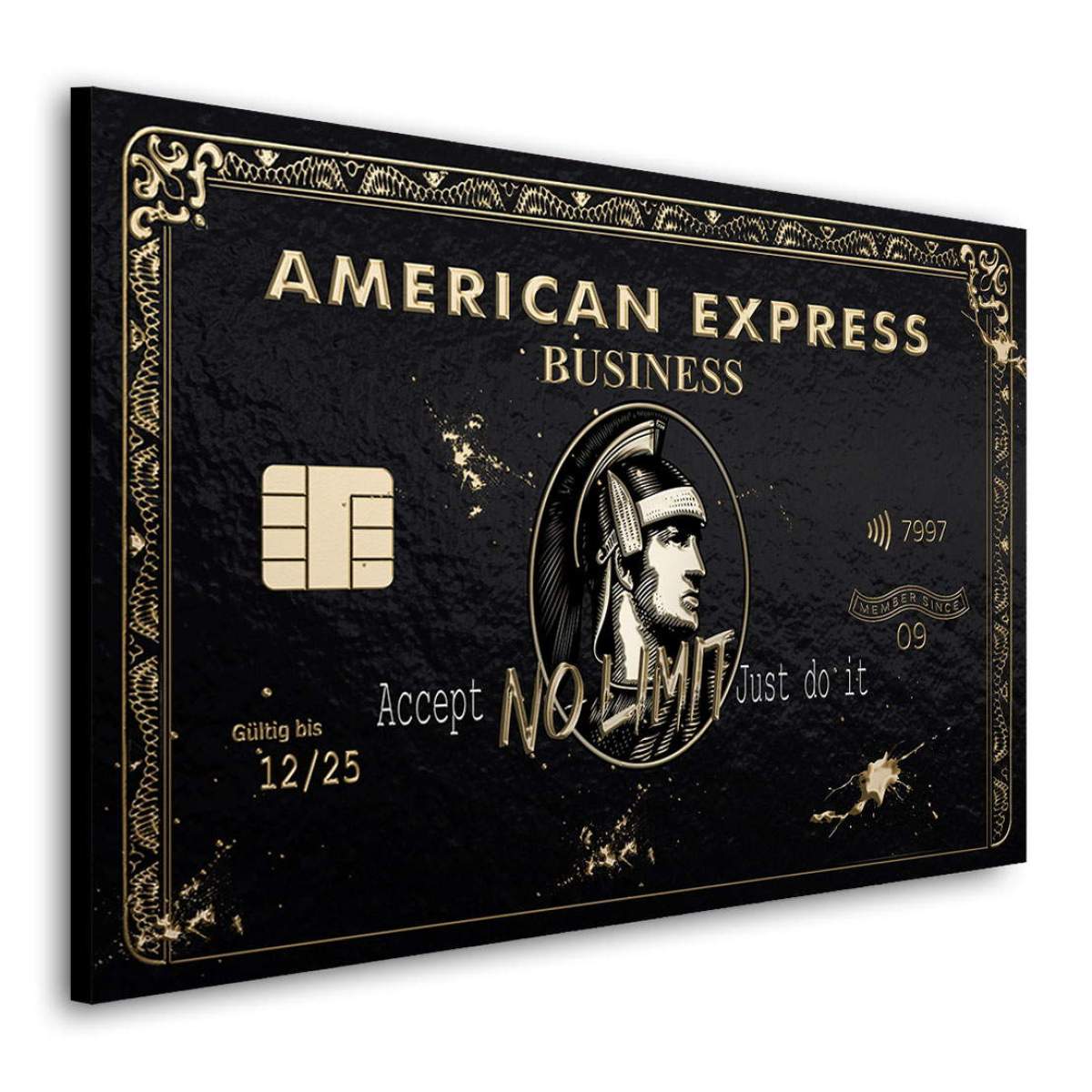 Motivations Leinwandbild